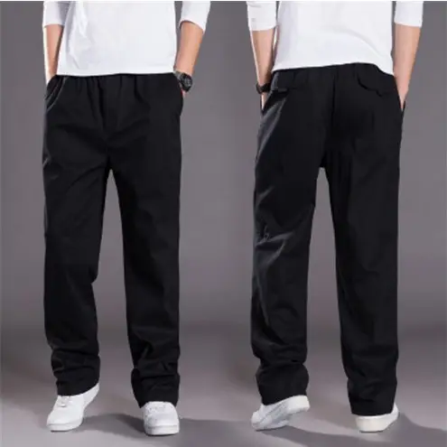 Spring Men Loose Fit Casual Pants Large Oversized - Image 7