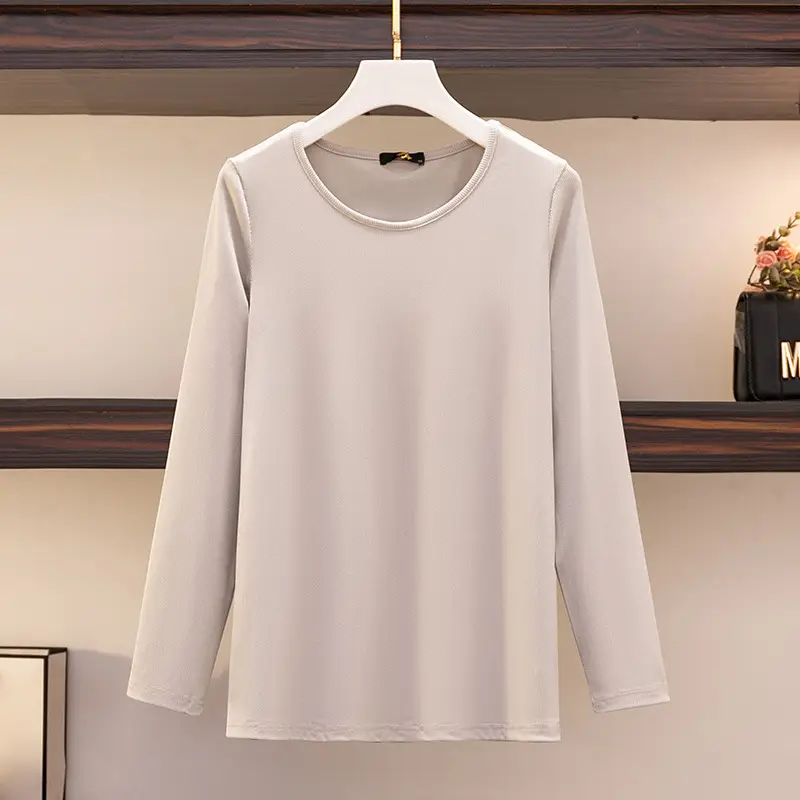 Women Crewneck Long Sleeve Jacket Black 2024