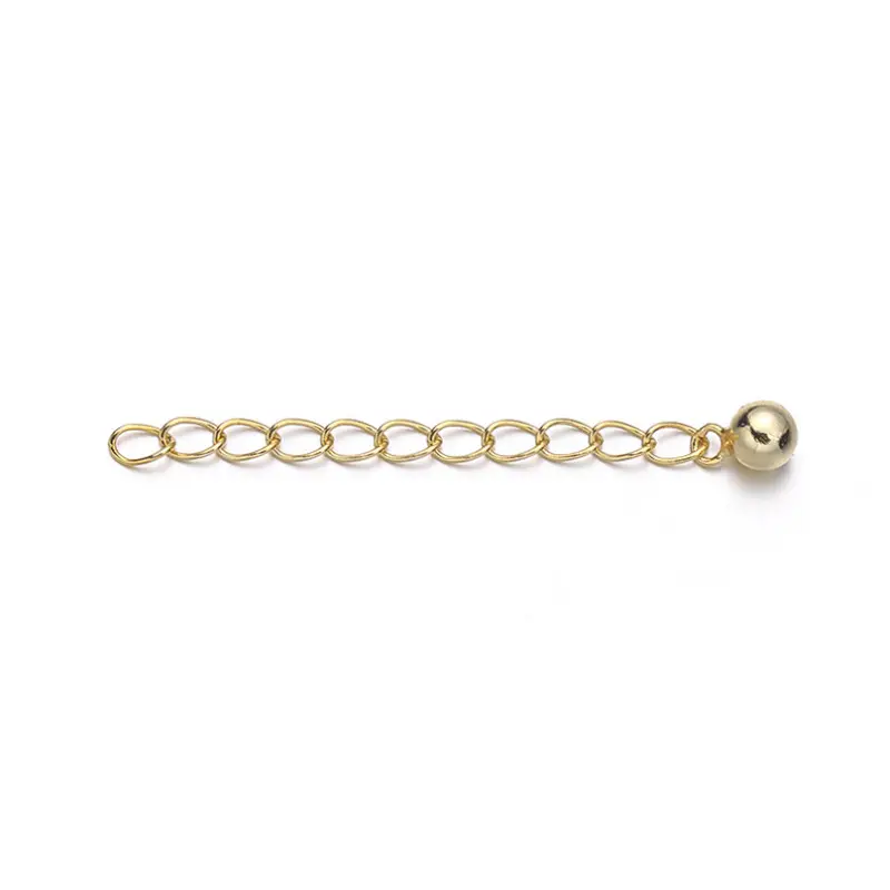 S925 Sterling Silver Extended Chain Necklace with Light Ball