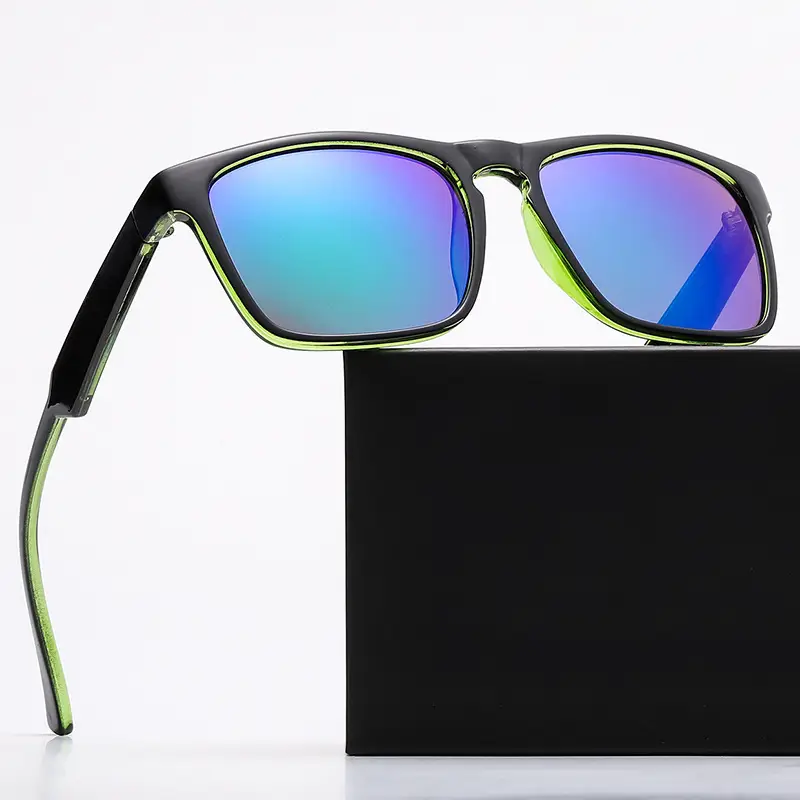 Black Sports Sunglasses with UV400 Protection - Image 11
