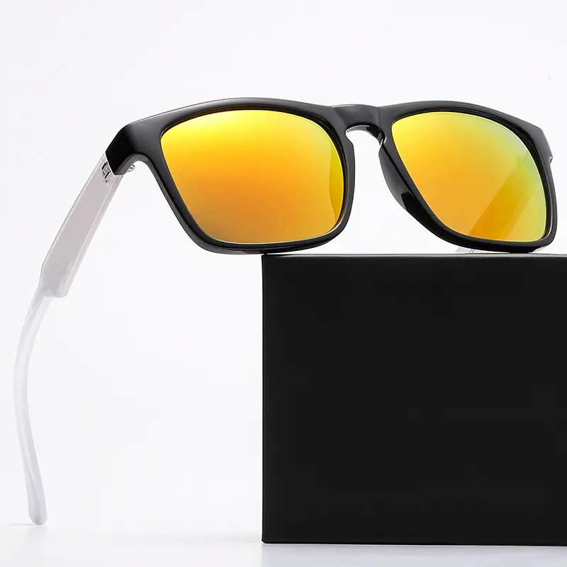 Black Sports Sunglasses with UV400 Protection - Image 12
