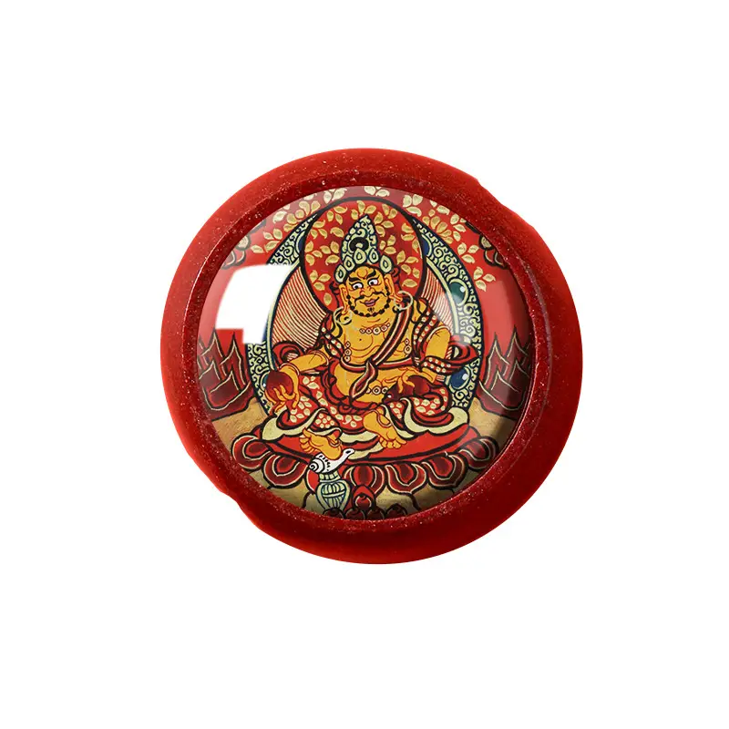 Cinnabar Thangka Pendant Bracelet for Girls Customizable Design - Image 36