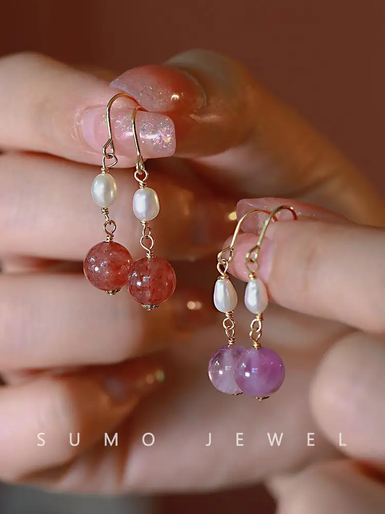 Women's Cherry Blossom Pearl Earrings Set — feature 22