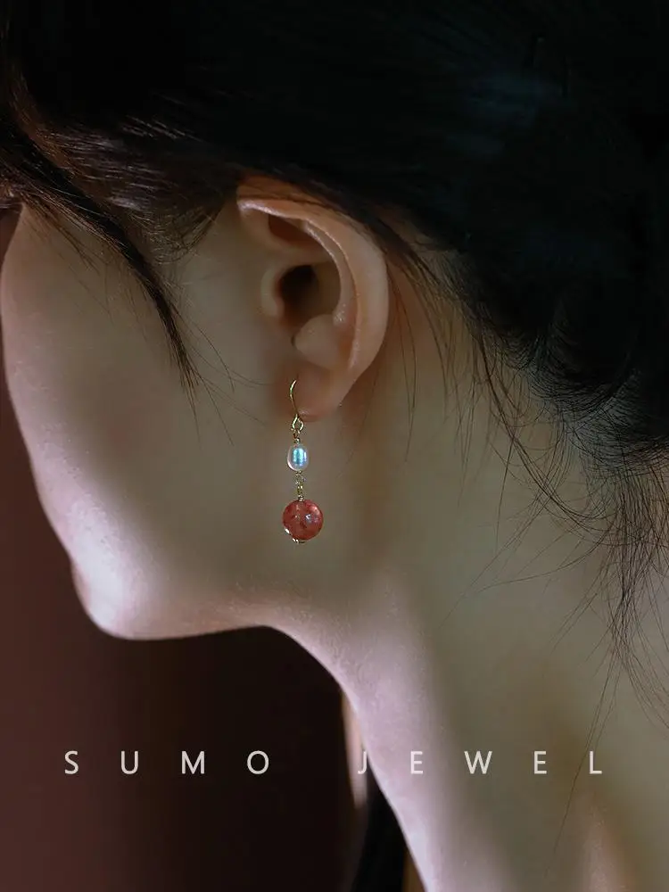 Women's Cherry Blossom Pearl Earrings Set — feature 23