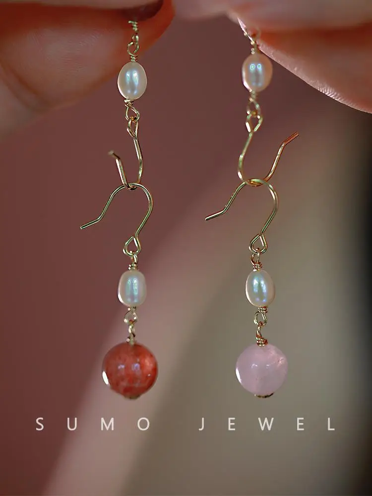 Women's Cherry Blossom Pearl Earrings Set — feature 24