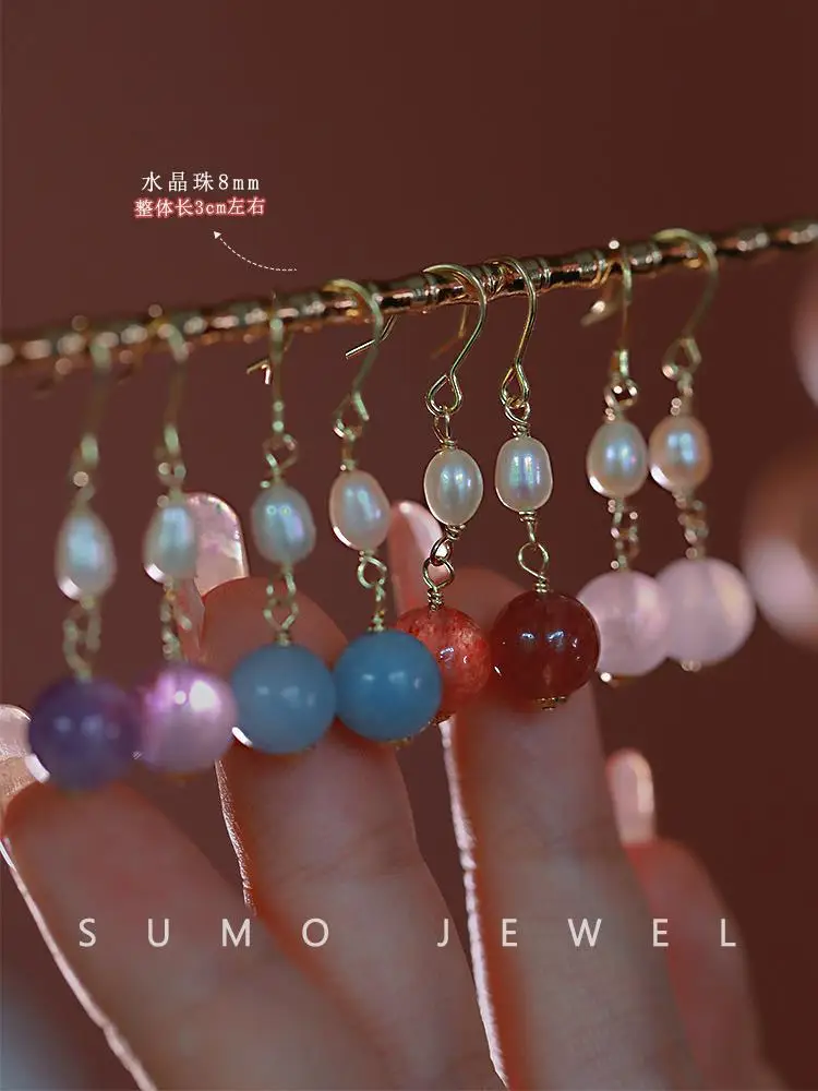 Women's Cherry Blossom Pearl Earrings Set — feature 25