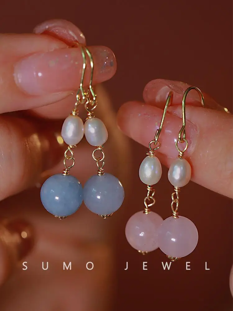 Women's Cherry Blossom Pearl Earrings Set — feature 26