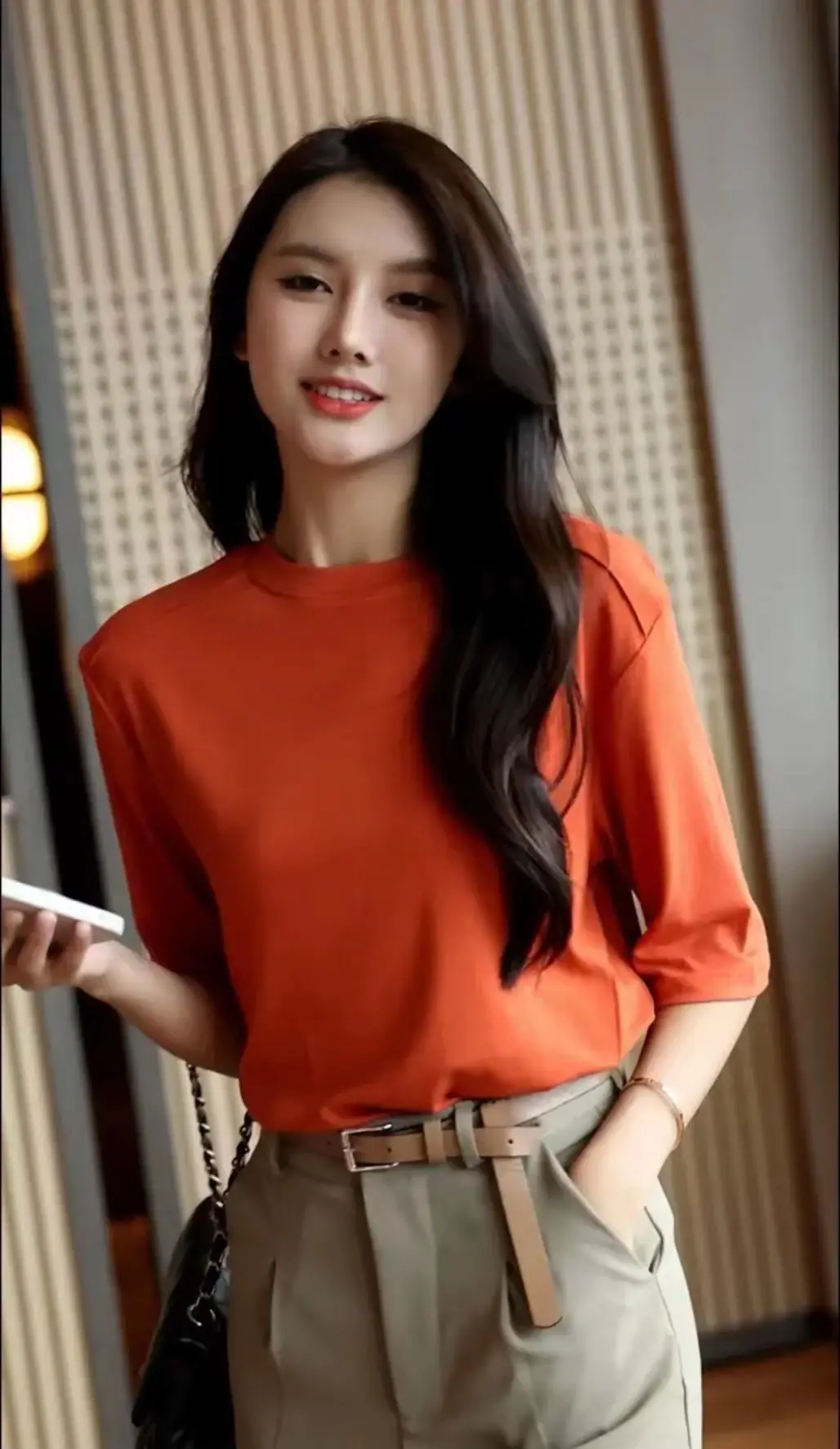 2023 T-Shirt Short Sleeve Collar Top — feature 15