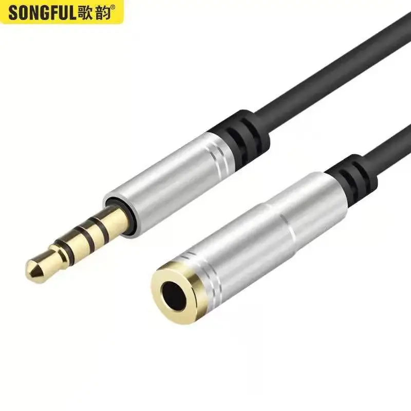 Audio Extension Cable 200W Gold Plated Male Female - Image 5