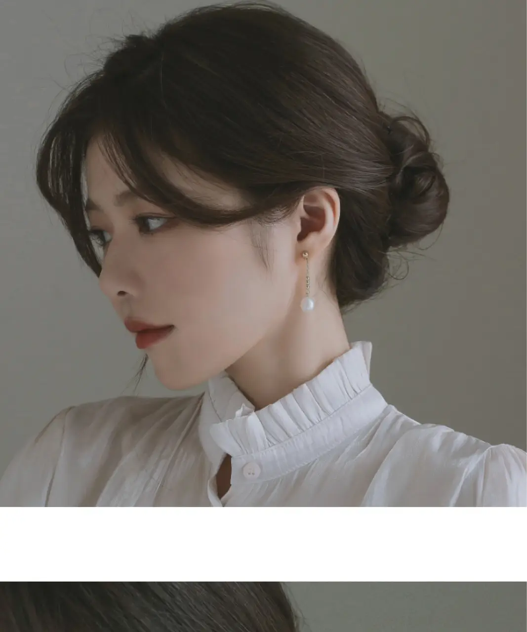 Fairy Pearl Baroque Earrings 925 Gold — feature 7