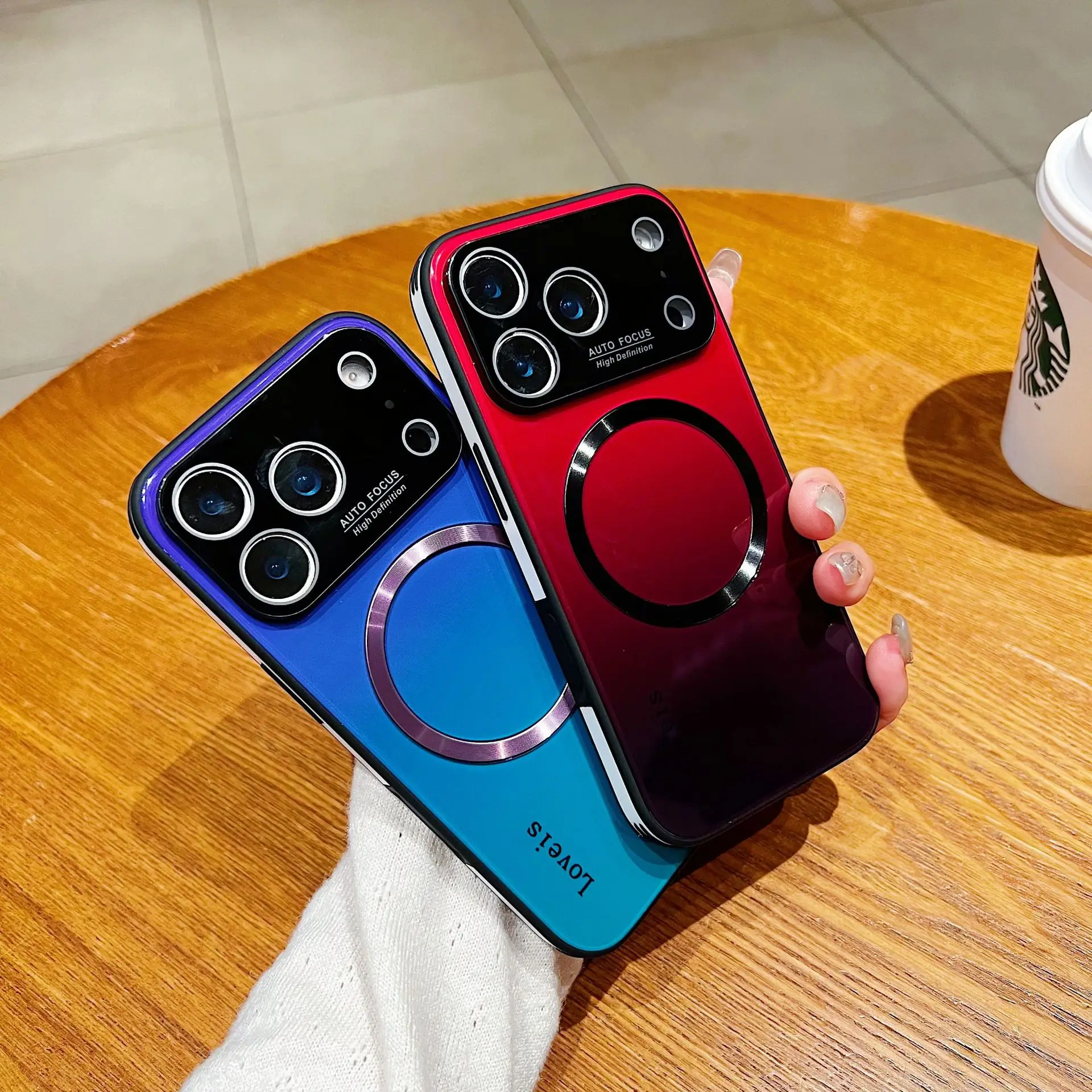 Magnetic Gradient Case for iPhone 17 Pro Max & 15