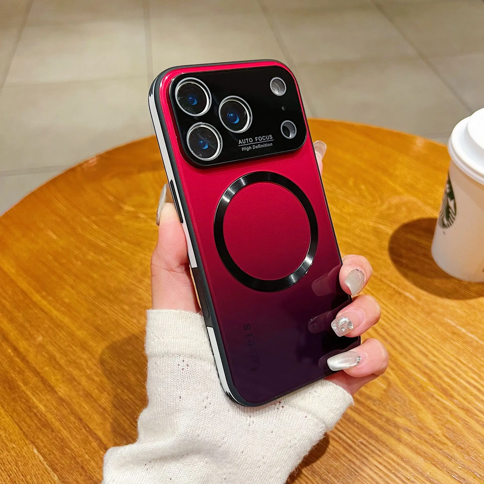 Magnetic Gradient Case for iPhone 17 Pro Max & 15