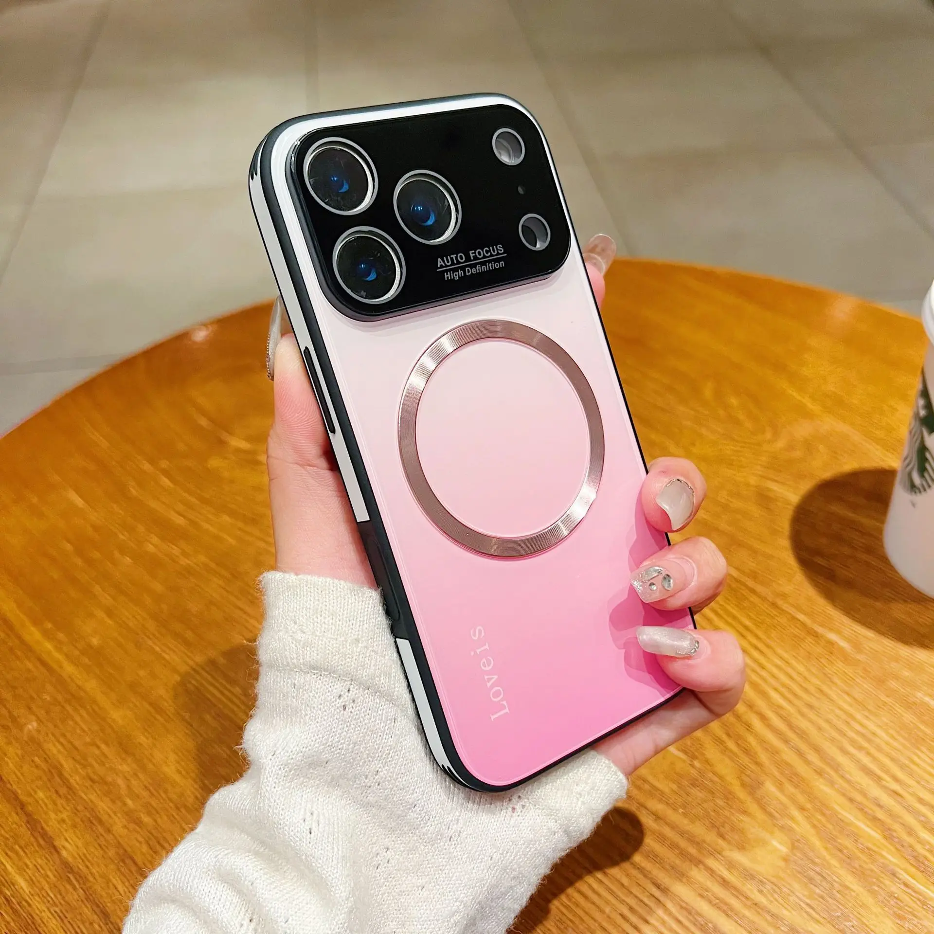 Magnetic Gradient Case for iPhone 17 Pro Max & 15