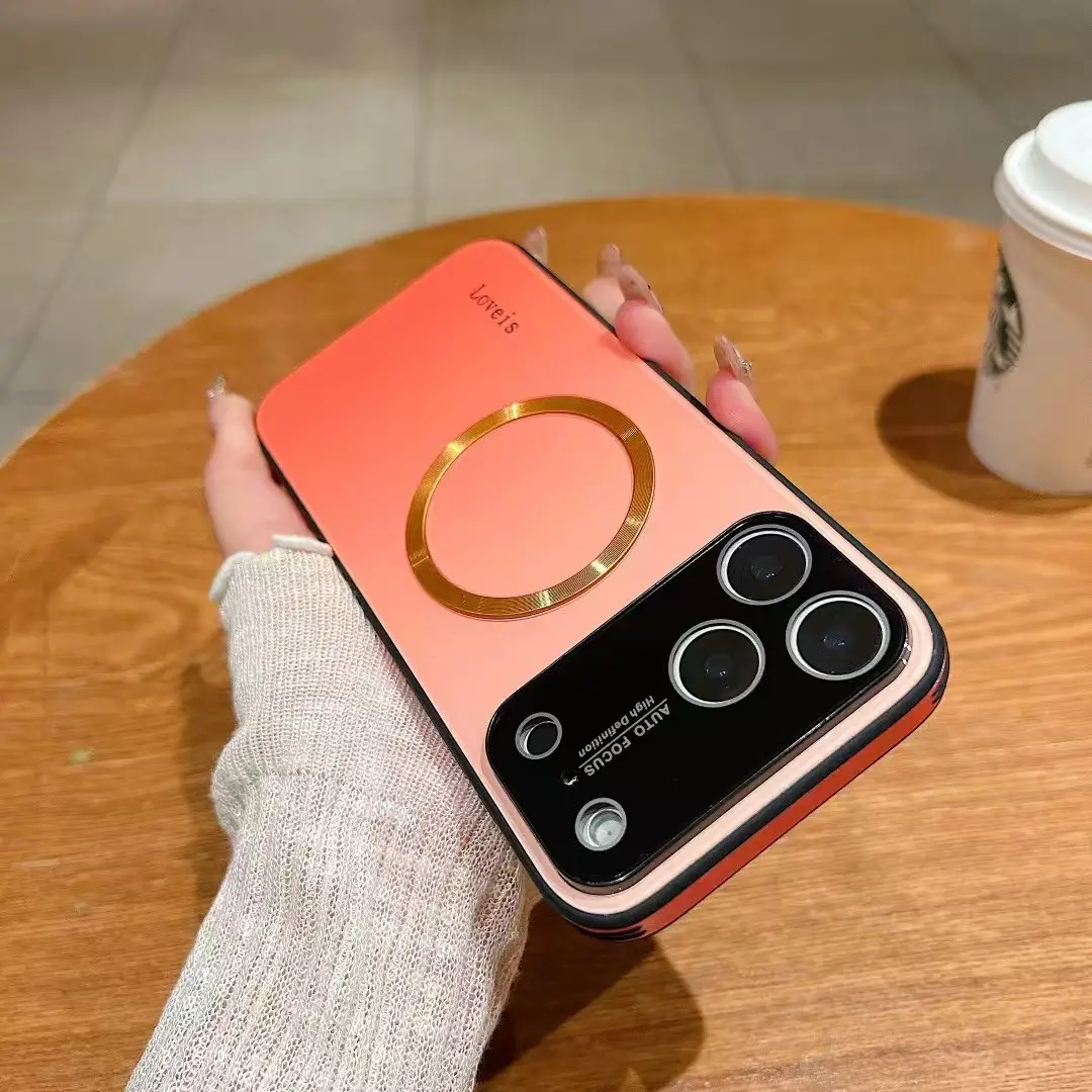 Magnetic Gradient Case for iPhone 17 Pro Max & 15