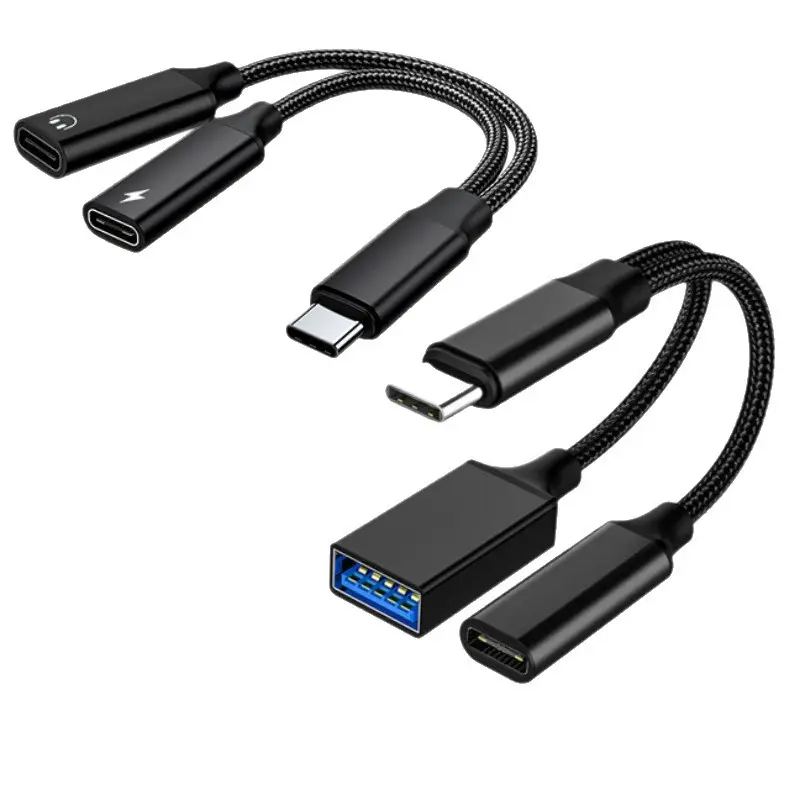 Two-In-One Type-C Otg Adapter with Power Supply - Image 11
