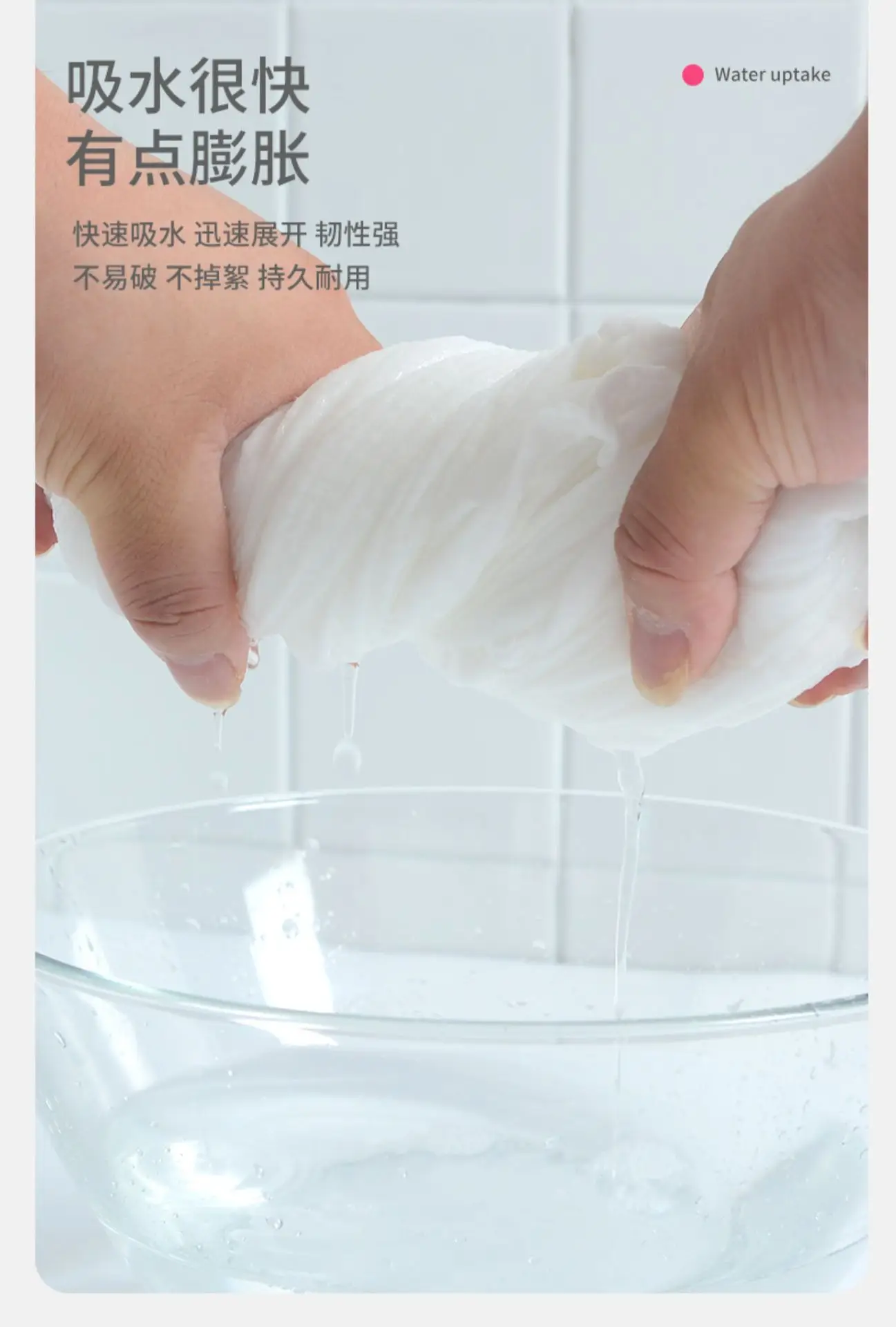 Jieliya Disposable Compressed Bath Towel Extra Large Portable Travel — feature 6