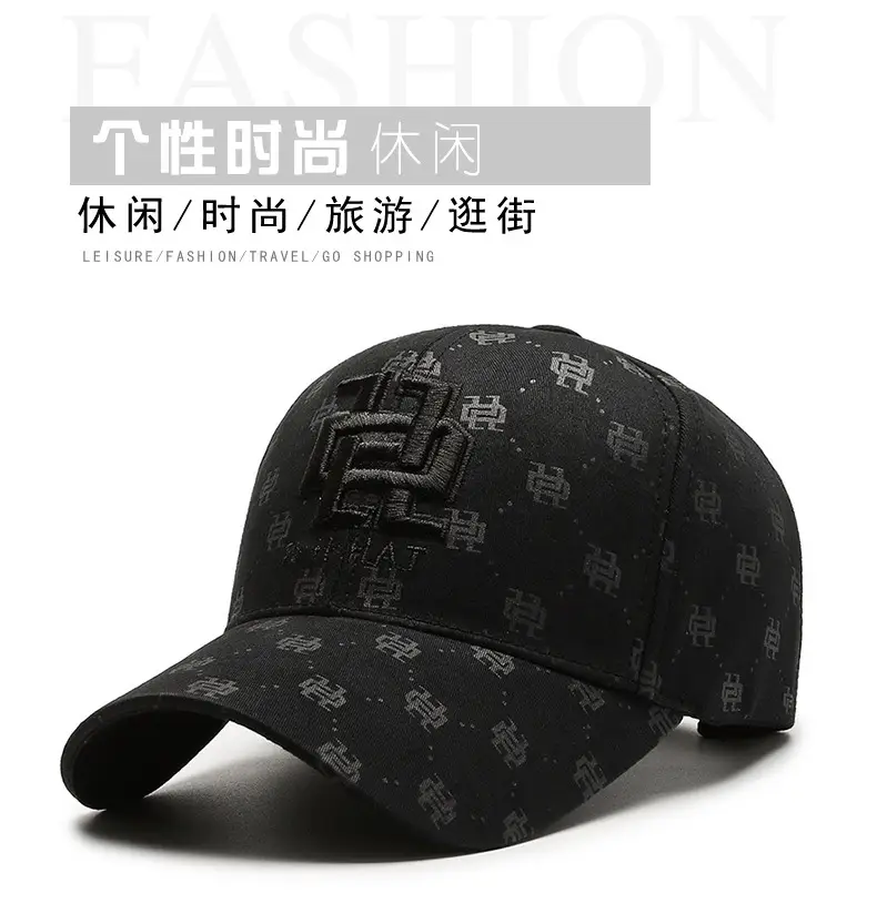 Seiko Women's Spring Autumn Ins Baseball Cap Full Print — feature 1