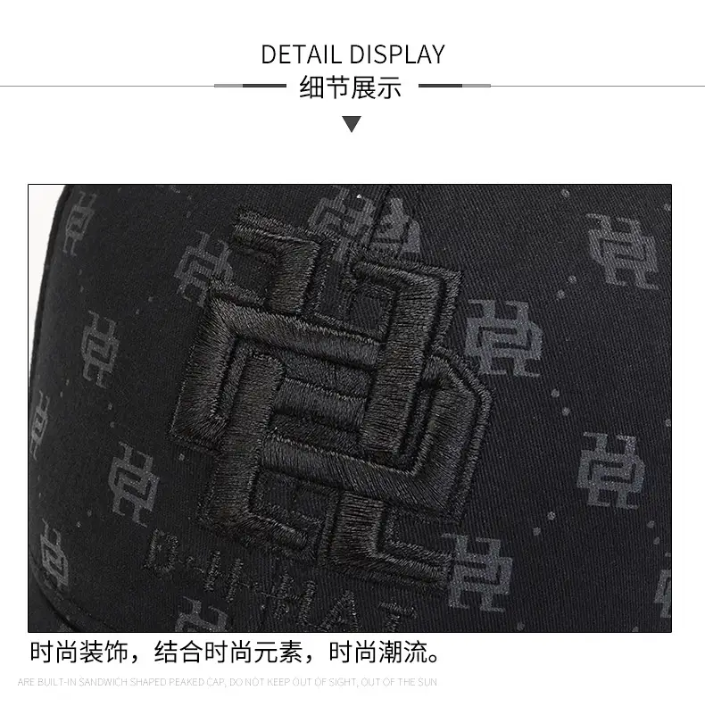 Seiko Women's Spring Autumn Ins Baseball Cap Full Print — feature 11