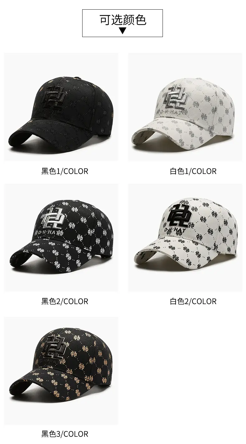 Seiko Women's Spring Autumn Ins Baseball Cap Full Print — feature 4