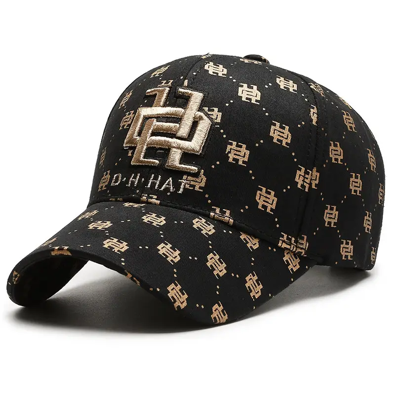 Seiko Women's Spring Autumn Ins Baseball Cap Full Print - Image 2