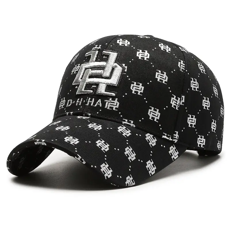 Seiko Women's Spring Autumn Ins Baseball Cap Full Print - Image 3
