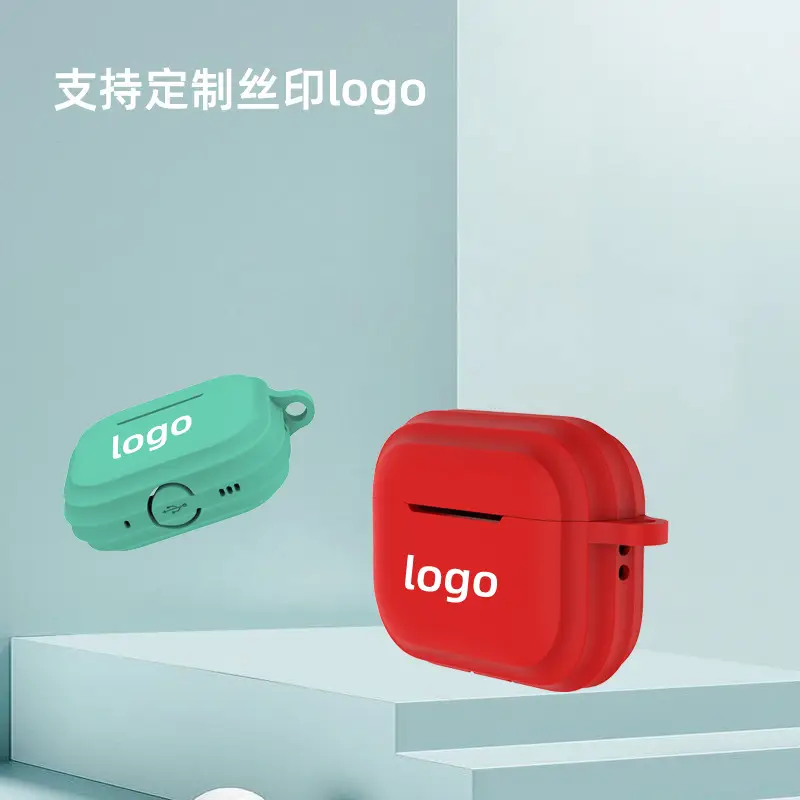 For airpodspro2 earphone case silicone earphone protective case three-dimensional airpods Apple earphone case Wholesale