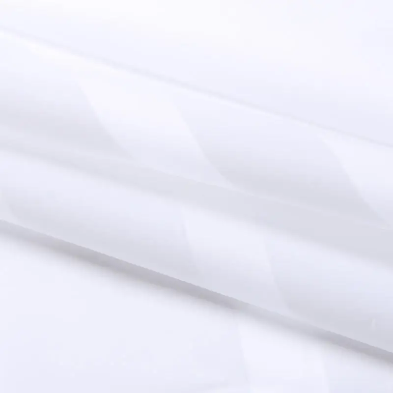 White PEVA Waterproof Shower Curtain for Bathroom - Image 4