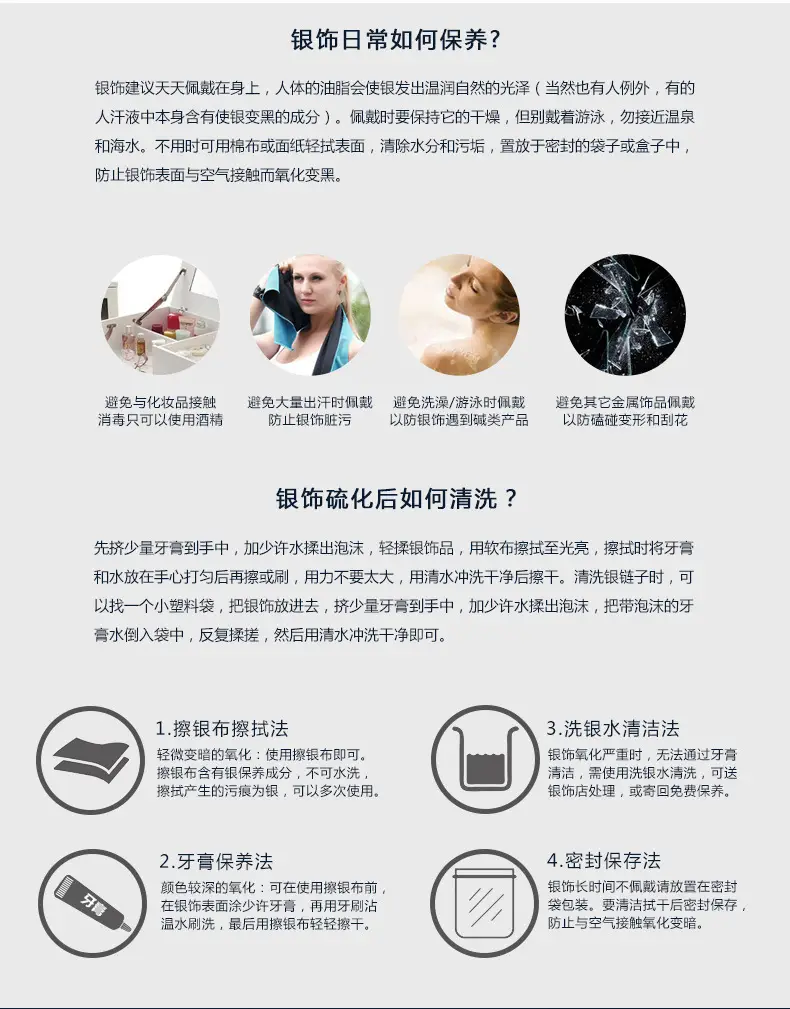 S925 Silver Black Clover Earrings with Zircon — feature 22