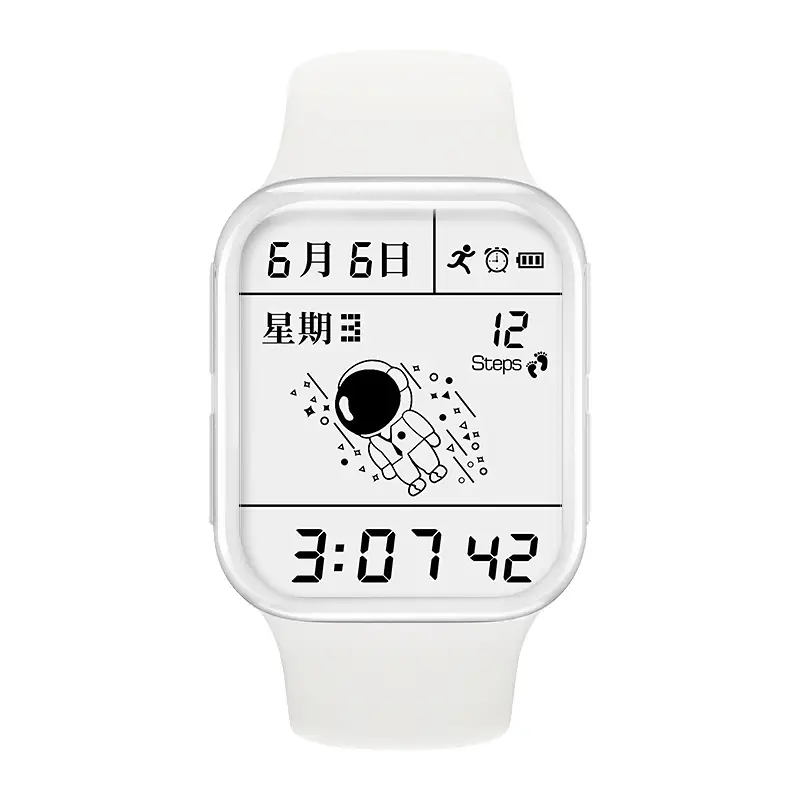Three Tigers Multifunctional Alarm Clock Watch Black Waterproof - Image 7