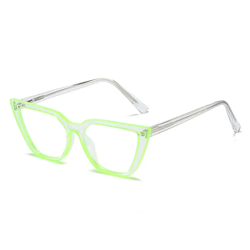 Pink Cat-Eye Glasses with Metal Frames - Image 2