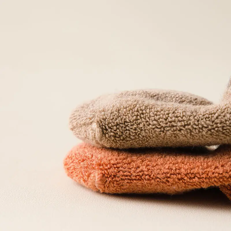 Three-Dimensional Mushroom Baby Socks White - Image 42
