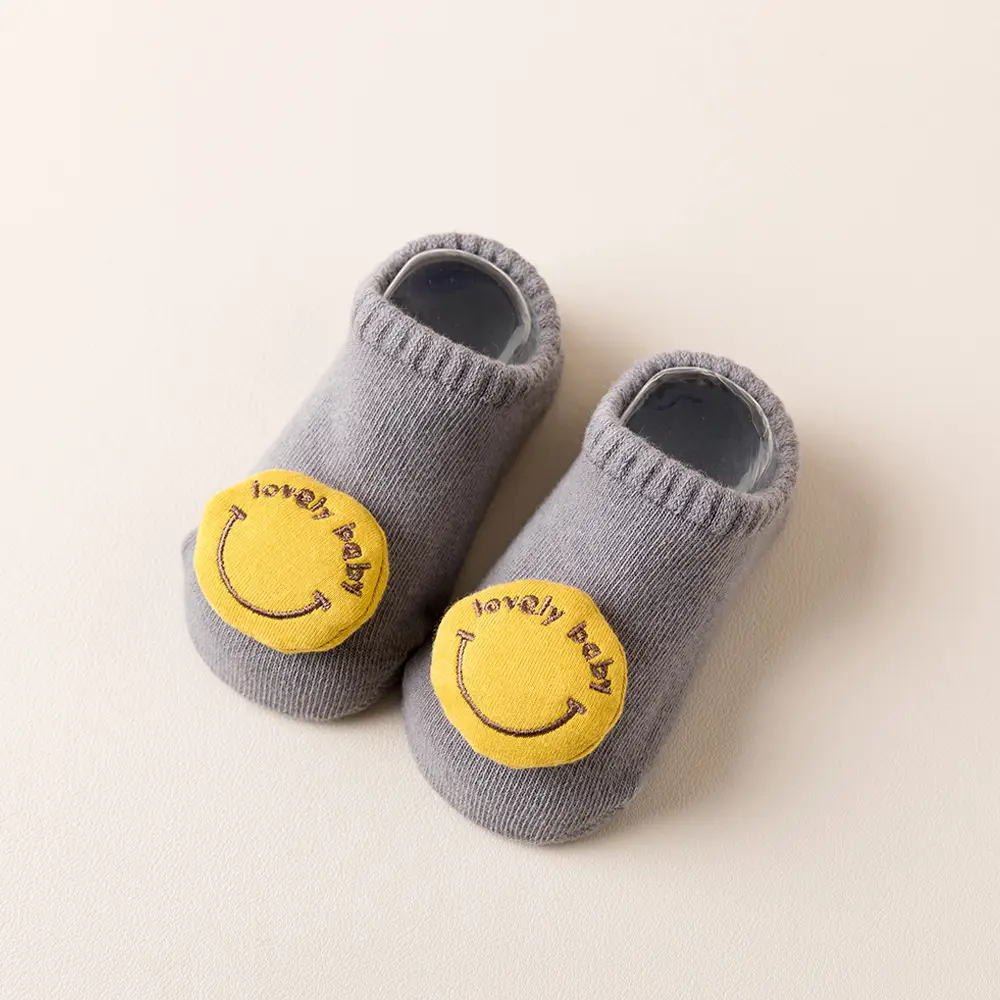 Three-Dimensional Mushroom Baby Socks White - Image 13