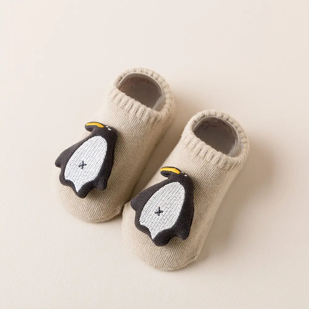Three-Dimensional Mushroom Baby Socks White - Image 14