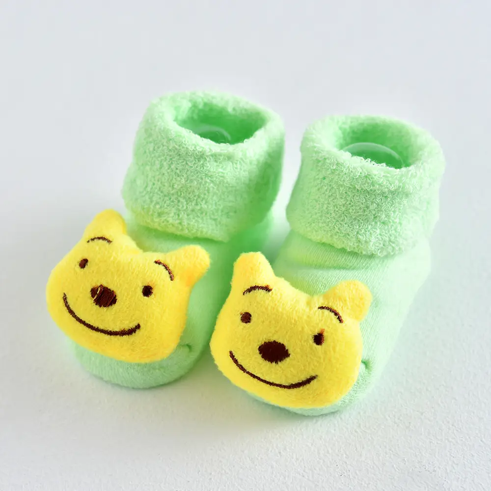 Three-Dimensional Mushroom Baby Socks White - Image 18
