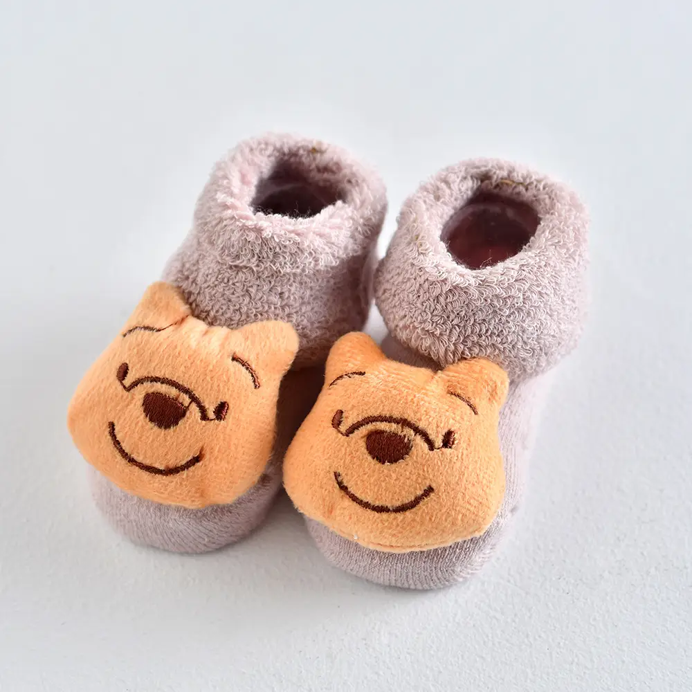 Three-Dimensional Mushroom Baby Socks White - Image 19