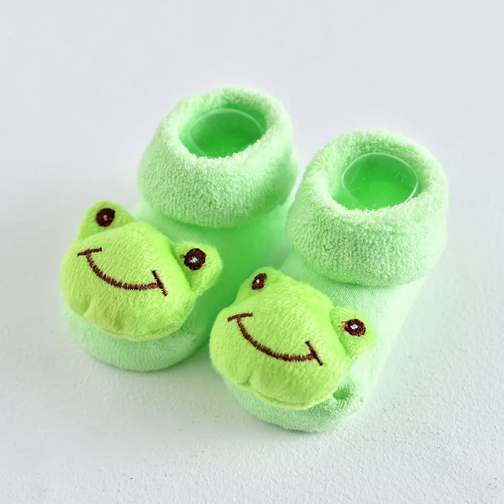 Three-Dimensional Mushroom Baby Socks White - Image 22