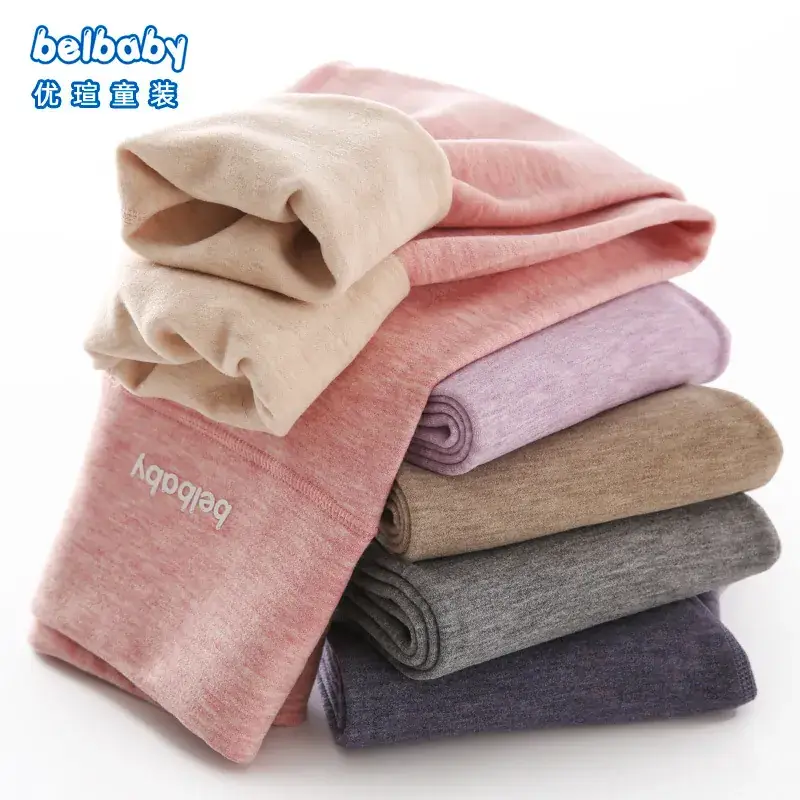 Velvet Warm Pants Large Children's Fall Winter High Waist