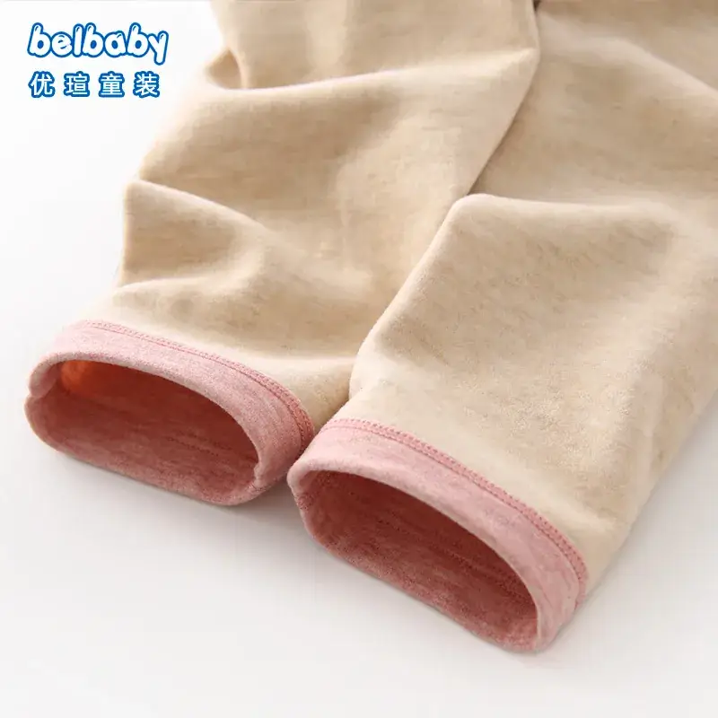 Velvet Warm Pants Large Children's Fall Winter High Waist