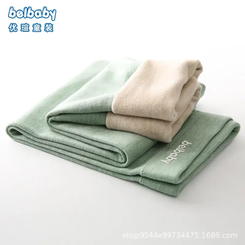 Velvet Warm Pants Large Children's Fall Winter High Waist