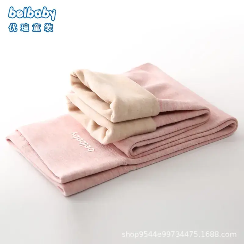 Velvet Warm Pants Large Children's Fall Winter High Waist