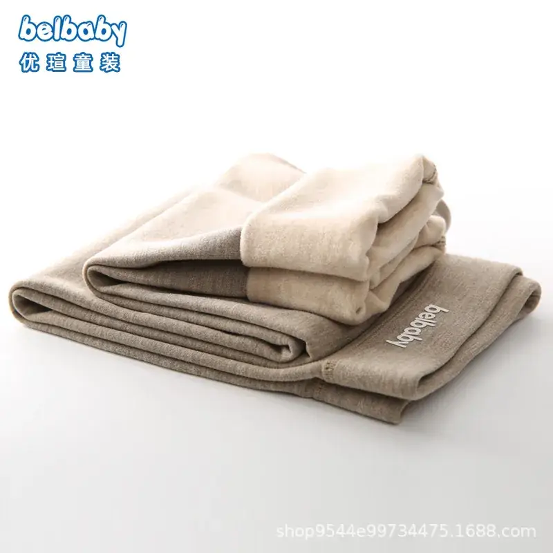 Velvet Warm Pants Large Children's Fall Winter High Waist