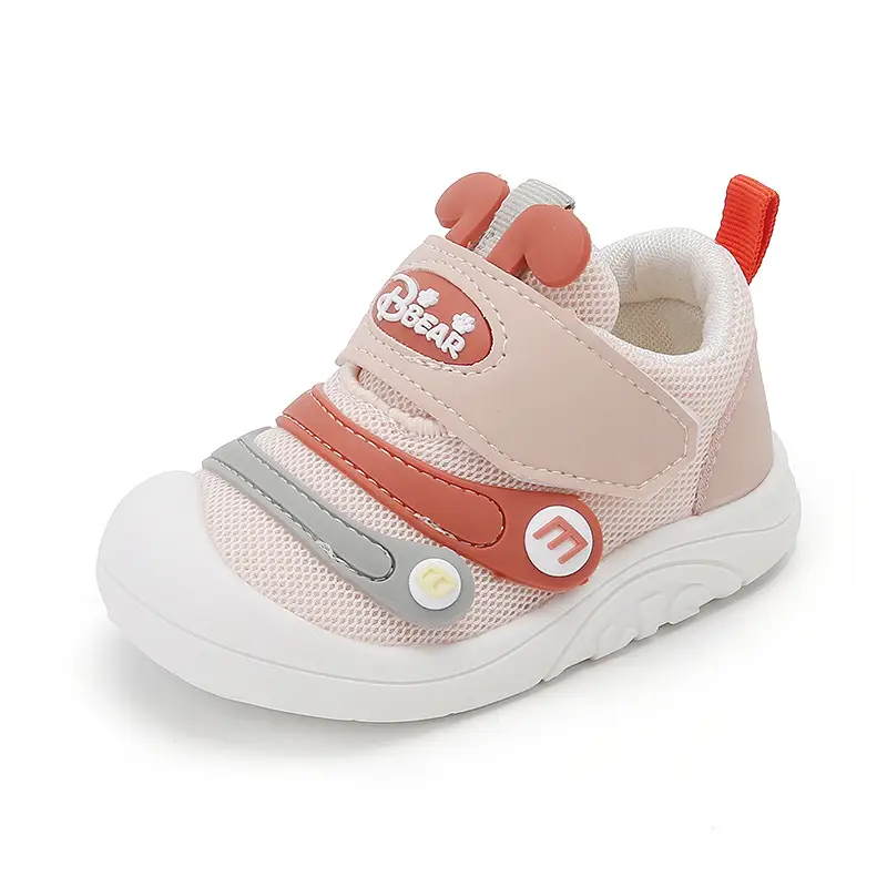 Pink Cartoon Baby Sandals for Boys Non-Slip Soft Sole