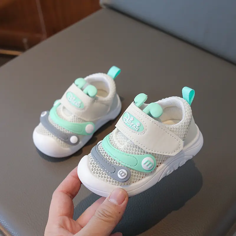 Pink Cartoon Baby Sandals for Boys Non-Slip Soft Sole