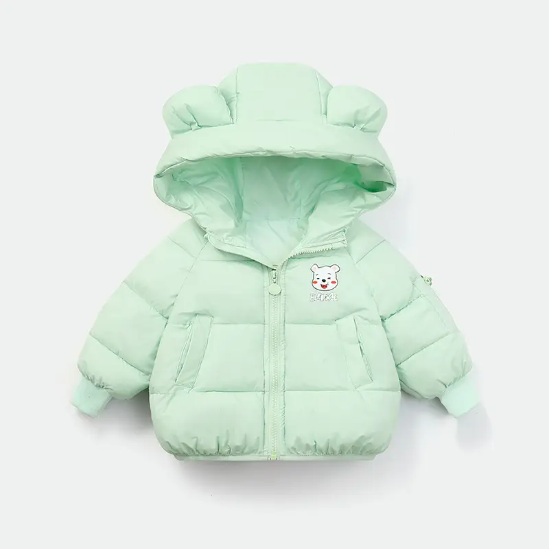 2022 Winter Cotton Padded Jackets for Boys Girls Korean Style - Image 2