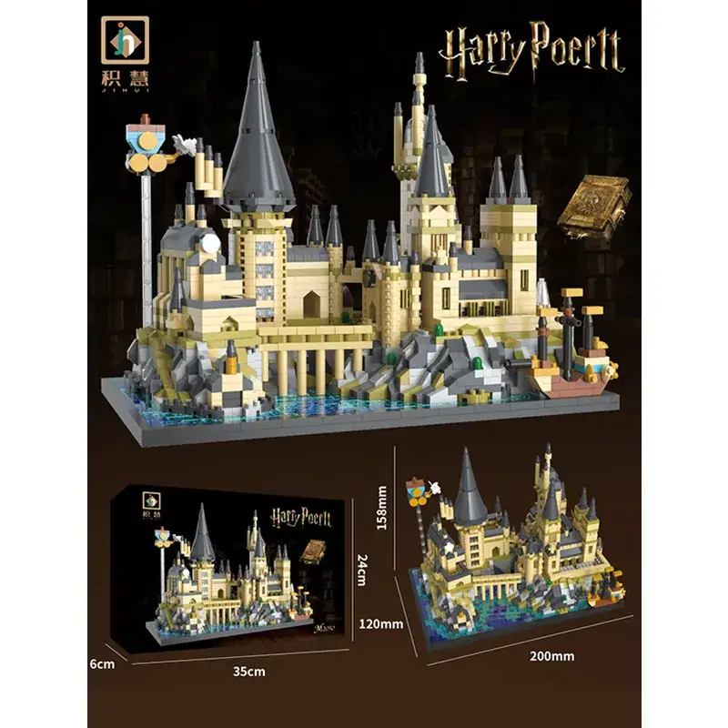 Holvoz Castle 2743 blocks "color box]