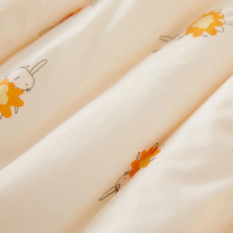 Baby Kayak Climbing Clothes Cotton Orange Floral - Image 5