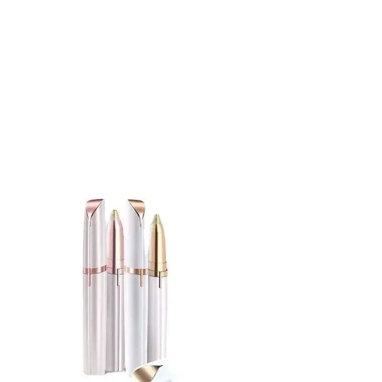 Electric Eyebrow Trimming Knife Black Rose Gold Battery - Image 8