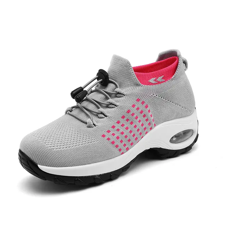 Spring 2022 Cross-border Amazon Women's Shoes Fashion All-match Sneakers Casual Shoes Large Size Air Cushion Slip-on Shoes