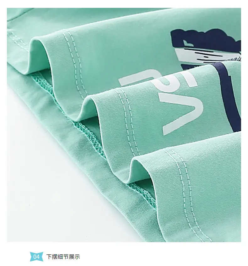 Children's Space Shuttle Long Sleeve T-Shirt Mint Blue — feature 9