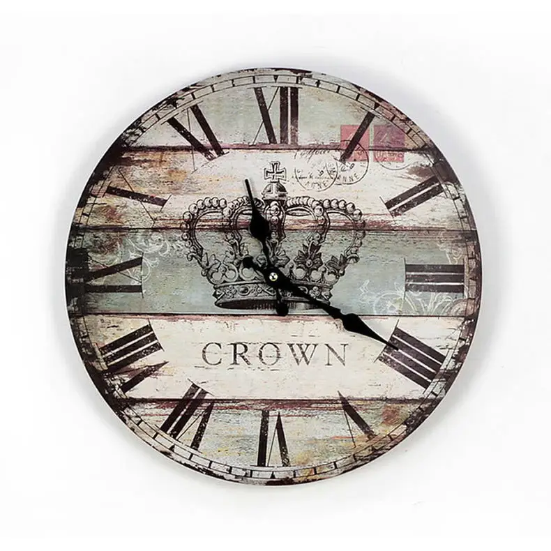 14" Backyard Self-Cleaning Wall Clock Modern Frame — feature 13